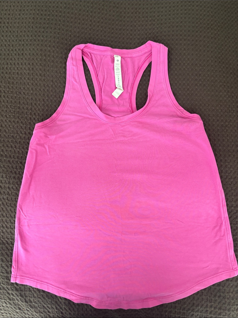 lululemon athletica Bright Pink Racerback Tank